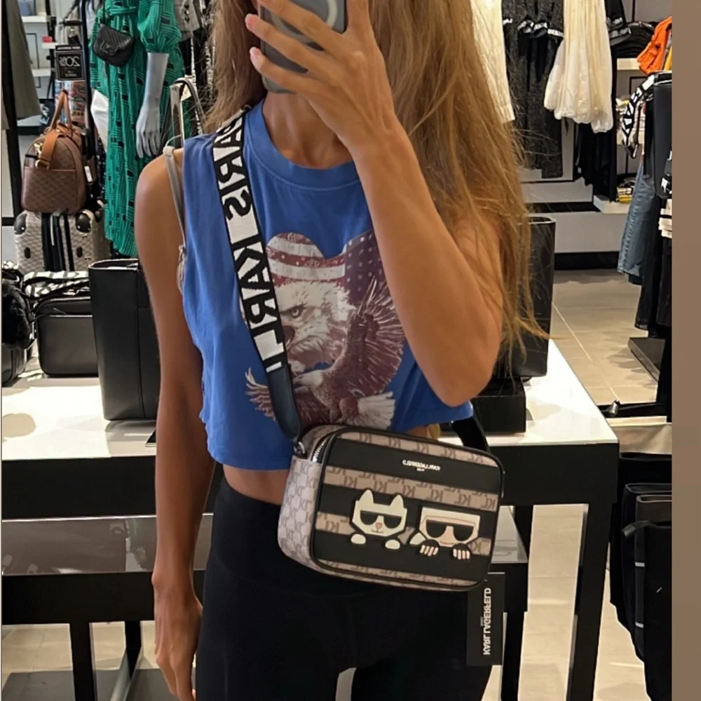 Karl Lagerfeld camera bag - Picture 1 of 3